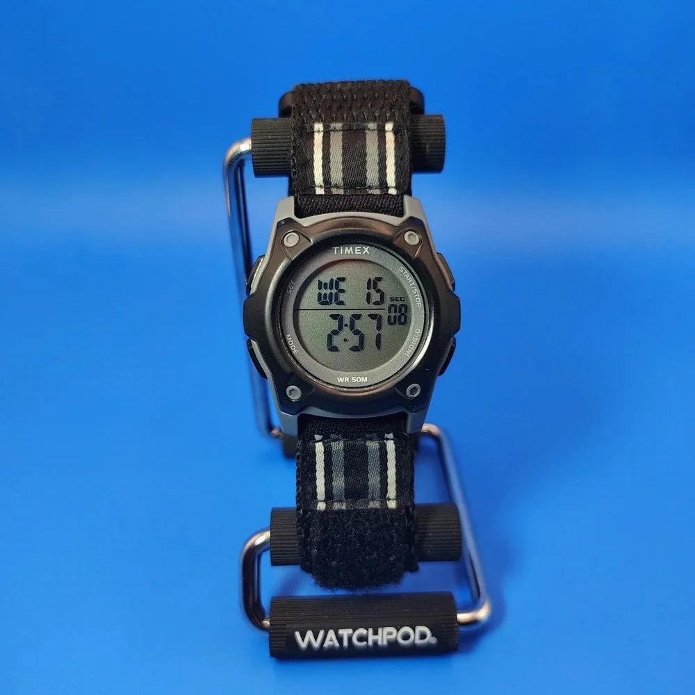 Vintage 2016 Timex Indiglo Mens 33mm Quartz Field Sport Watch Restored